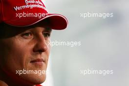 20.04.2006 Imola, Italy,  Michael Schumacher (GER), Scuderia Ferrari - Formula 1 World Championship, Rd 4, San Marino Grand Prix, Thursday Press Conference