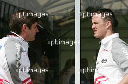 20.04.2006 Imola, Italy,  Ange Pasquali (FRA), Toyota Racing with Ralf Schumacher (GER), Toyota Racing - Formula 1 World Championship, Rd 4, San Marino Grand Prix, Thursday