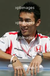 20.04.2006 Imola, Italy,  Takuma Sato (JPN), Super Aguri F1 - Formula 1 World Championship, Rd 4, San Marino Grand Prix, Thursday