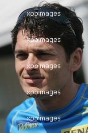 20.04.2006 Imola, Italy,  Giancarlo Fisichella (ITA), Renault F1 Team - Formula 1 World Championship, Rd 4, San Marino Grand Prix, Thursday