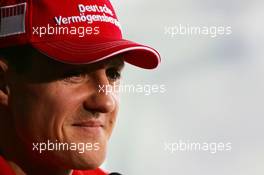 20.04.2006 Imola, Italy,  Michael Schumacher (GER), Scuderia Ferrari - Formula 1 World Championship, Rd 4, San Marino Grand Prix, Thursday Press Conference