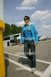 20.04.2006 Imola, Italy,  Giancarlo Fisichella (ITA), Renault F1 Team - Formula 1 World Championship, Rd 4, San Marino Grand Prix, Thursday