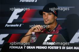 20.04.2006 Imola, Italy,  Vitantonio Liuzzi (ITA), Scuderia Toro Rosso - Formula 1 World Championship, Rd 4, San Marino Grand Prix, Thursday Press Conference