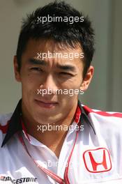 20.04.2006 Imola, Italy,  Takuma Sato (JPN), Super Aguri F1 - Formula 1 World Championship, Rd 4, San Marino Grand Prix, Thursday