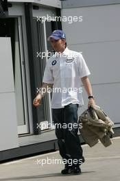 20.04.2006 Imola, Italy,  Nick Heidfeld (GER), BMW Sauber F1 Team - Formula 1 World Championship, Rd 4, San Marino Grand Prix, Thursday