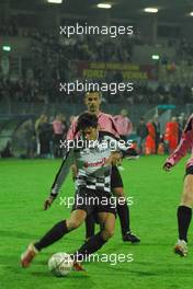 19.04.2006 Italy, Giancarlo Fisichella (ITA), Renault F1 Team - Champions for Charity football match, Ravenna's Benelli Stadium