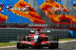 25.08.2006 Istanbul, Turkey,  Tiago Monteiro (POR), Midland MF1 Racing, Toyota M16 - Formula 1 World Championship, Rd 14, Turkish Grand Prix, Friday Practice