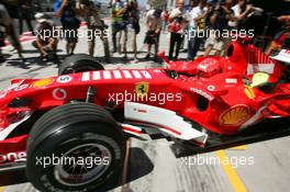 25.08.2006 Istanbul, Turkey,  Michael Schumacher (GER), Scuderia Ferrari, 248 F1 - Formula 1 World Championship, Rd 14, Turkish Grand Prix, Friday Practice