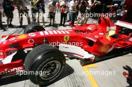 25.08.2006 Istanbul, Turkey,  Michael Schumacher (GER), Scuderia Ferrari, 248 F1 - Formula 1 World Championship, Rd 14, Turkish Grand Prix, Friday Practice