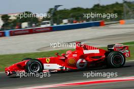 25.08.2006 Istanbul, Turkey,  Michael Schumacher (GER), Scuderia Ferrari, 248 F1 - Formula 1 World Championship, Rd 14, Turkish Grand Prix, Friday Practice