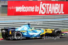 25.08.2006 Istanbul, Turkey,  Giancarlo Fisichella (ITA), Renault F1 Team - Formula 1 World Championship, Rd 14, Turkish Grand Prix, Friday Practice