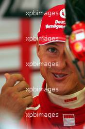 25.08.2006 Istanbul, Turkey,  Michael Schumacher (GER), Scuderia Ferrari - Formula 1 World Championship, Rd 14, Turkish Grand Prix, Friday Practice