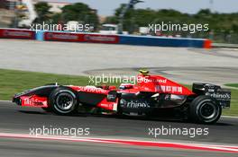 25.08.2006 Istanbul, Turkey,  Giorgio Mondini (SUI), Test Driver, Midland MF1 Racing, Toyota M16 - Formula 1 World Championship, Rd 14, Turkish Grand Prix, Friday Practice