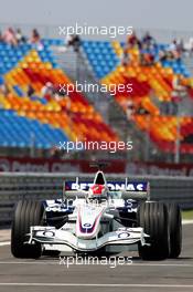 25.08.2006 Istanbul, Turkey,  Robert Kubica (POL), BMW Sauber F1 Team - Formula 1 World Championship, Rd 14, Turkish Grand Prix, Friday Practice