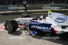 25.08.2006 Istanbul, Turkey,  Sebastian Vettel (GER), Test Driver, BMW Sauber F1 Team, F1.06 - Formula 1 World Championship, Rd 14, Turkish Grand Prix, Friday Practice