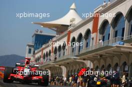 25.08.2006 Istanbul, Turkey,  Tiago Monteiro (POR), Midland MF1 Racing, Toyota M16 - Formula 1 World Championship, Rd 14, Turkish Grand Prix, Friday Practice