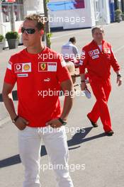 25.08.2006 Istanbul, Turkey,  Michael Schumacher (GER), Scuderia Ferrari and Jean Todt (FRA), Scuderia Ferrari, Teamchief, General Manager, Team Principal - Formula 1 World Championship, Rd 14, Turkish Grand Prix, Friday