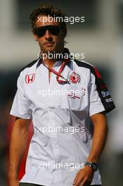 25.08.2006 Istanbul, Turkey,  Jenson Button (GBR), Honda Racing F1 Team - Formula 1 World Championship, Rd 14, Turkish Grand Prix, Friday