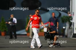 25.08.2006 Istanbul, Turkey,  Michael Schumacher (GER), Scuderia Ferrari - Formula 1 World Championship, Rd 14, Turkish Grand Prix, Friday