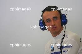 25.08.2006 Istanbul, Turkey,  Robert Kubica (POL),  BMW Sauber F1 Team - Formula 1 World Championship, Rd 14, Turkish Grand Prix, Friday