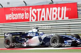 25.08.2006 Istanbul, Turkey,  Nico Rosberg (GER), WilliamsF1 Team - Formula 1 World Championship, Rd 14, Turkish Grand Prix, Friday Practice