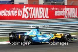 25.08.2006 Istanbul, Turkey,  Giancarlo Fisichella (ITA), Renault F1 Team - Formula 1 World Championship, Rd 14, Turkish Grand Prix, Friday Practice