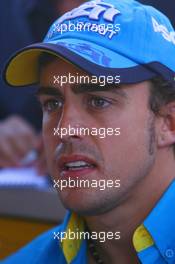 25.08.2006 Istanbul, Turkey,  Fernando Alonso (ESP), Renault F1 Team - Formula 1 World Championship, Rd 14, Turkish Grand Prix, Friday