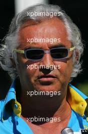 25.08.2006 Istanbul, Turkey,  Flavio Briatore (ITA), Renault F1 Team, Team Chief, Managing Director - Formula 1 World Championship, Rd 14, Turkish Grand Prix, Friday