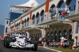 25.08.2006 Istanbul, Turkey,  Nick Heidfeld (GER), BMW Sauber F1 Team, F1.06 - Formula 1 World Championship, Rd 14, Turkish Grand Prix, Friday Practice