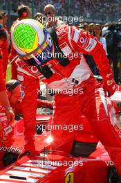 27.08.2006 Istanbul, Turkey,  Felipe Massa (BRA), Scuderia Ferrari - Formula 1 World Championship, Rd 14, Turkish Grand Prix, Sunday Pre-Race Grid