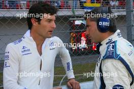 27.08.2006 Istanbul, Turkey,  Mark Webber (AUS), Williams F1 Team - Formula 1 World Championship, Rd 14, Turkish Grand Prix, Sunday Pre-Race Grid