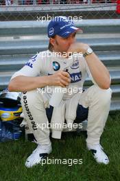 27.08.2006 Istanbul, Turkey,  Nick Heidfeld (GER), BMW Sauber F1 Team - Formula 1 World Championship, Rd 14, Turkish Grand Prix, Sunday Pre-Race Grid