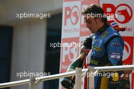 27.08.2006 Istanbul, Turkey,  Felipe Massa (BRA), Scuderia Ferrari 2nd place - Formula 1 World Championship, Rd 14, Turkish Grand Prix, Sunday Podium