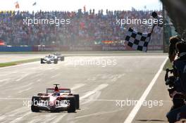 27.08.2006 Istanbul, Turkey,  Felipe Massa (BRA), Scuderia Ferrari - Formula 1 World Championship, Rd 14, Turkish Grand Prix, Sunday Podium