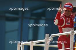 27.08.2006 Istanbul, Turkey,  Felipe Massa (BRA), Scuderia Ferrari wins his 1st race - Formula 1 World Championship, Rd 14, Turkish Grand Prix, Sunday Podium