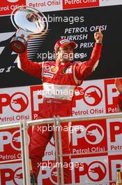 27.08.2006 Istanbul, Turkey,  Winner, Felipe Massa (BRA), Scuderia Ferrari - Formula 1 World Championship, Rd 14, Turkish Grand Prix, Sunday Podium