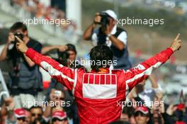 27.08.2006 Istanbul, Turkey,  Felipe Massa (BRA), Scuderia Ferrari - Formula 1 World Championship, Rd 14, Turkish Grand Prix, Sunday Podium