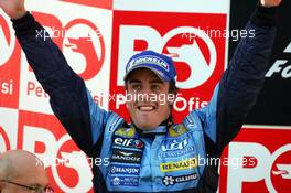 27.08.2006 Istanbul, Turkey,  Fernando Alonso (ESP), Renault F1 Team - Formula 1 World Championship, Rd 14, Turkish Grand Prix, Sunday Podium