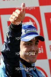 27.08.2006 Istanbul, Turkey,  Fernando Alonso (ESP), Renault F1 Team - Formula 1 World Championship, Rd 14, Turkish Grand Prix, Sunday Podium