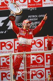 27.08.2006 Istanbul, Turkey,  Winner, Felipe Massa (BRA), Scuderia Ferrari - Formula 1 World Championship, Rd 14, Turkish Grand Prix, Sunday Podium