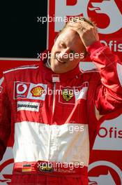 27.08.2006 Istanbul, Turkey,  Michael Schumacher (GER), Scuderia Ferrari - Formula 1 World Championship, Rd 14, Turkish Grand Prix, Sunday Podium