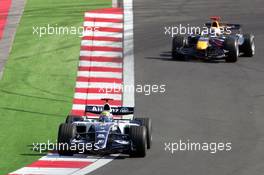 27.08.2006 Istanbul, Turkey,  Mark Webber (AUS), Williams F1 Team and David Coulthard (GBR), Red Bull Racing - Formula 1 World Championship, Rd 14, Turkish Grand Prix, Sunday Race