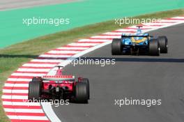 27.08.2006 Istanbul, Turkey,  Michael Schumacher (GER), Scuderia Ferrari and Fernando Alonso (ESP), Renault F1 Team - Formula 1 World Championship, Rd 14, Turkish Grand Prix, Sunday Race