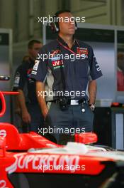 26.08.2006 Istanbul, Turkey,  Ron Fine (CDN), Head of Communications, Midland MF1 Racing - Formula 1 World Championship, Rd 14, Turkish Grand Prix, Saturday Practice