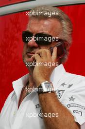 26.08.2006 Istanbul, Turkey,  Willi Weber (GER), Driver Manager - Formula 1 World Championship, Rd 14, Turkish Grand Prix, Saturday