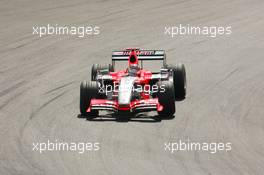 26.08.2006 Istanbul, Turkey,  Tiago Monteiro (POR), Midland MF1 Racing, Toyota M16 - Formula 1 World Championship, Rd 14, Turkish Grand Prix, Saturday Qualifying