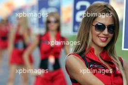 26.08.2006 Istanbul, Turkey,  Girl Girls Lady Ladies Women Babe Babes Chick Chicks - Formula 1 World Championship, Rd 14, Turkish Grand Prix, Saturday