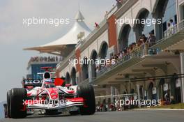 26.08.2006 Istanbul, Turkey,  Takuma Sato (JPN), Super Aguri F1, SA06 - Formula 1 World Championship, Rd 14, Turkish Grand Prix, Saturday Qualifying