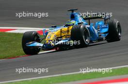 26.08.2006 Istanbul, Turkey,  Giancarlo Fisichella (ITA), Renault F1 Team, R26 - Formula 1 World Championship, Rd 14, Turkish Grand Prix, Saturday Qualifying