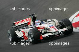 26.08.2006 Istanbul, Turkey,  Jenson Button (GBR), Honda Racing F1 Team, RA106 - Formula 1 World Championship, Rd 14, Turkish Grand Prix, Saturday Practice